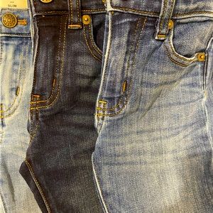 J. Crew boys denim jeans 3 pairs